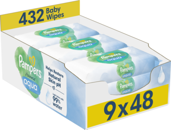PAMPERS Harmonie Aqua,chusteczki nawilżane,kompozycja-2