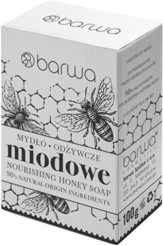 BARWA ,mydło w kostce, odżywcze, Miodowe,kompozycja-2