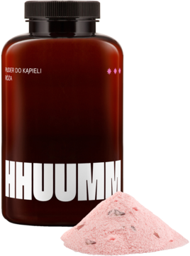 HHUUMM ,puder do kąpieli, Róża,kompozycja-2