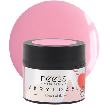 NEESS ,akrylożel, Blush Pink,kompozycja-2