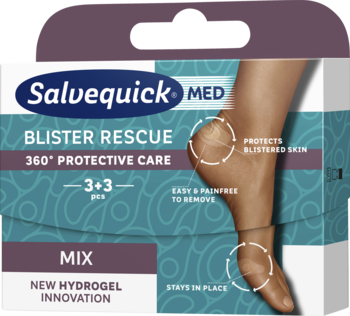 SALVEQUICK Med Blister Rescue,plastry na pęcherze,kompozycja-2