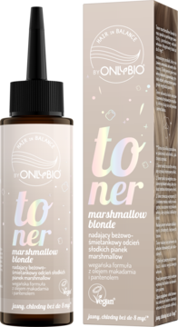 HAIR IN BALANCE BY ONLYBIO ,toner do włosów, Marshmallow Blonde,kompozycja-2