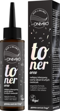 HAIR IN BALANCE BY ONLYBIO ,toner do włosów, Oreo,kompozycja-2