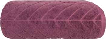 FARO Chevron ,ręcznik 100% bawełna, Brudny Róż, wym. 70x140cm,kompozycja-2