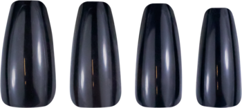 KILLYS Make Your Nails! ,sztuczne paznokcie,  kształt trumienka, Black,kompozycja-2