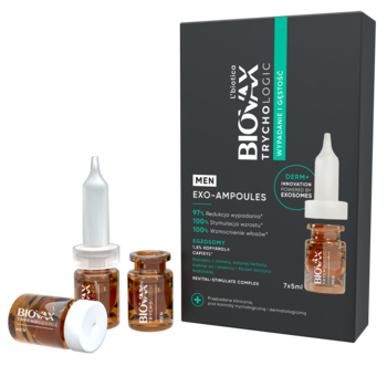 L'BIOTICA BIOVAX Trychologic Wypadanie i Gęstość,ampułki do włosów i skóry głowy, kuracja dla mężczyzn,kompozycja-2