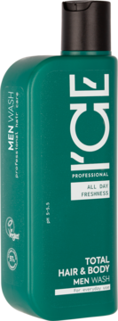 ICE PROFESSIONAL Men Total Hair & Body,szampon do włosów i ciała dla mężczyzn,kompozycja-2