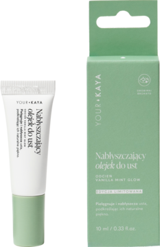 YOUR KAYA ,olejek do ust, nabłyszczający, Vanilla Mint Glow,kompozycja-2