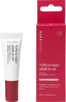 YOUR KAYA ,olejek do ust, nabłyszczający, Cranberry Glow,kompozycja-2