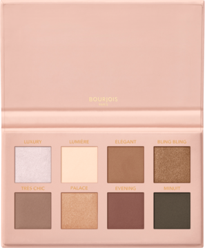 BOURJOIS Gold Glamour ,paleta cieni do powiek,kompozycja-2