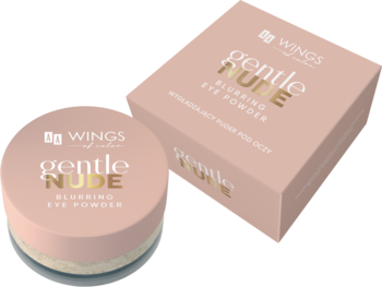 AA WINGS OF COLOR Gentle Nude ,puder pod oczy, wygładzający,kompozycja-2