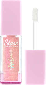 STARS FROM THE STARS Glossphere ,top coat do ust, nr 03 Pink & Rich,kompozycja-2