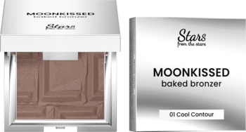 STARS FROM THE STARS Moonkissed ,bronzer do twarzy, wypiekany, nr 01 Cool Contour,kompozycja-2