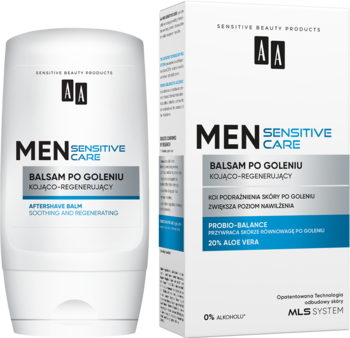 AA MEN Sensitive Care ,balsam po goleniu, kojąco - regenerujący,kompozycja-2