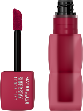 MAYBELLINE Super Stay Teddy Tint,tint do ust, w płynie, nr 50 Wild At Heart,kompozycja-2