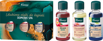 KNEIPP Domowe SPA ,zestaw olejków do kąpieli, Czarci Pazur, Kwiat Migdału, Paczula i Drzewo Sandałowe,kompozycja-2