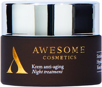 AWESOME COSMETICS Anti-Aging ,krem do twarzy, na noc,kompozycja-2