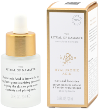 RITUALS... The Ritual Of Namaste ,booster do twarzy naturalny, nawilżający, z Kwasem Hialuronowym,kompozycja-2