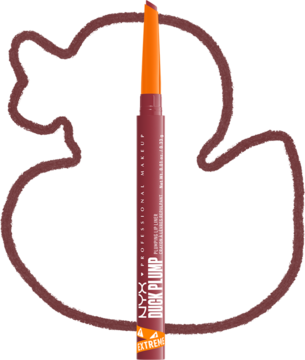 NYX PROFESSIONAL MAKEUP Duck Plump ,konturówka do ust, powiększająca, matowa, nr 03 Flirty Flip,przód