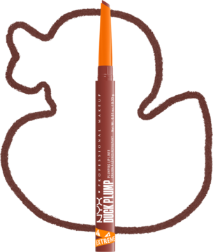 NYX PROFESSIONAL MAKEUP Duck Plump ,konturówka do ust, powiększająca, matowa, nr 07 Swollen Spice,przód