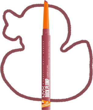 NYX PROFESSIONAL MAKEUP Duck Plump ,konturówka do ust, powiększająca, matowa, nr 02 Pinkjection,kompozycja-2