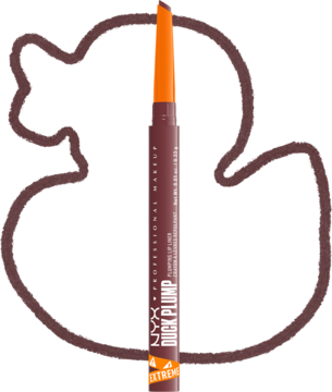 NYX PROFESSIONAL MAKEUP Duck Plump ,konturówka do ust, powiększająca, matowa, nr 04 Fill Em'In,przód