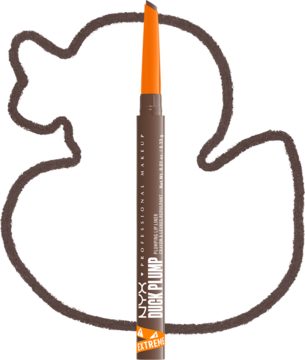 NYX PROFESSIONAL MAKEUP Duck Plump ,konturówka do ust, powiększająca, matowa, Touch Up Taupe,kompozycja-2