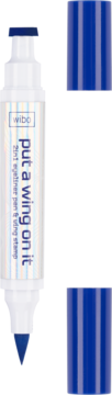 WIBO Put A Wing On It ,eyeliner ze stemplem nr 02 Granatowy,kompozycja-2
