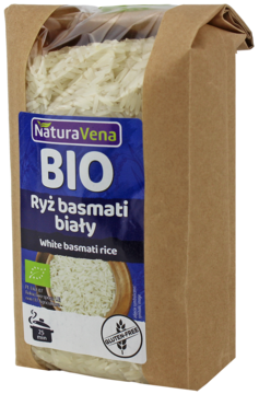 NATURAVENA ,ryż basmati, biały, bezglutenowy, Bio,kompozycja-2