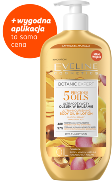 EVELINE COSMETICS Botanic Expert ,olejek do ciała, w balsamie, ultraodżywczy,kompozycja-2