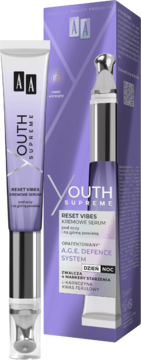 AA Youth Supreme ,serum pod oczy i na górną powiekę, na dzień i na noc,kompozycja-2