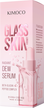 KIMOCO Glass Skin ,serum do twarzy, nawilżające, nadające promienny wygląd skórze,kompozycja-1
