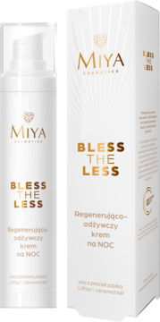 MIYA COSMETICS Bless The Less ,krem do twarzy, regenerująco-odżywczy, na noc,kompozycja-2