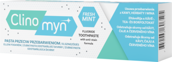 CLINOMYN Fresh Mint ,pasta do zębów, przeciw przebarwieniom,kompozycja-2