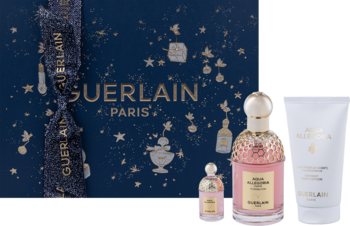 GUERLAIN Aqua Allegoria ,zestaw dla kobiet, woda perfumowana 75 ml + balsam do ciała 75 ml + woda perfumowana 7,5 ml,kompozycja-2