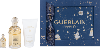 GUERLAIN Aqua Allegoria ,zestaw dla kobiet, woda perfumowana 75 ml + balsam do ciała 75 ml + woda perfumowana 7,5 ml,kompozycja-2