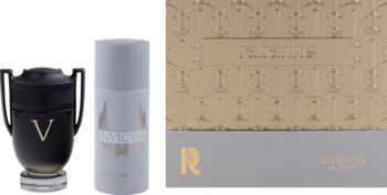 PACO RABANNE Invictus Victory,zestaw dla mężczyzn, woda perfumowana 100 ml + dezodorant perfumowany 150 ml,kompozycja-2