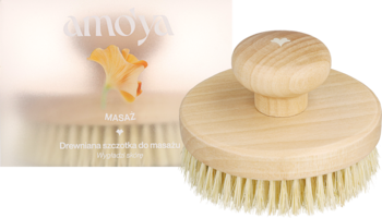 AMO'YA Masaż ,szczotka do masażu ciała na sucho,kompozycja-2