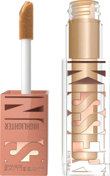 MAYBELLINE Sunkisser ,rozświetlacz do twarzy, w płynie, nr 21 All Star,kompozycja-2