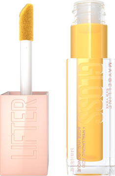MAYBELLINE Lifter Gloss,błyszczyk do ust, z kwasem hialuronowym, nr 026 Honey,kompozycja-2