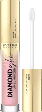 EVELINE COSMETICS Diamond Glow ,błyszczyk do ust, z kwasem hialuronowym, nr 14 Angel Kiss,kompozycja-2