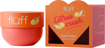 FLUFF Citrus Crush ,balsam do ciała, Pomarańcza i Cytryna,kompozycja-2