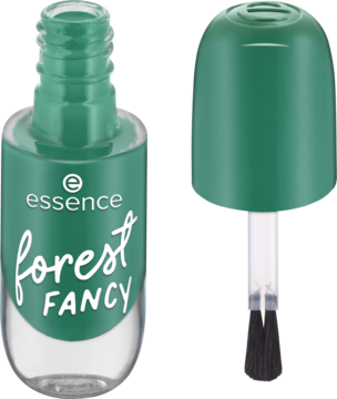 ESSENCE ,lakier do paznokci, żelowy, nr 77 Forest Fancy,kompozycja-2
