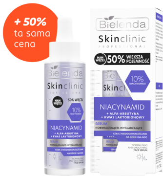 BIELENDA Skin Clinic Professional Niacynamid,serum do twarzy, normalizująco-wygładzające, na dzień i na noc,kompozycja-2