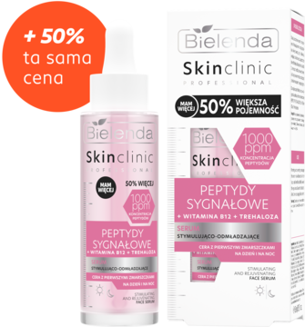 BIELENDA Skin Clinic Professional Peptydy Sygnałowe,serum do twarzy, stymulująco-odmładzające, na dzień i na noc,kompozycja-2