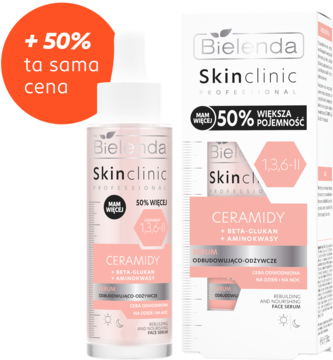 BIELENDA Skin Clinic Professional Ceramidy,serum do twarzy, odbudowująco-odżywcze, na dzień i na noc,kompozycja-2