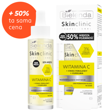 BIELENDA Skin Clinic Professional Witamina C,serum do twarzy, rozświetlająco-odżywcze, na dzień,kompozycja-2