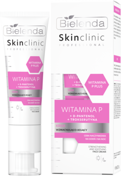 BIELENDA Skin Clinic Professional ,krem do twarzy z witaminą P, wzmacniająco-kojący,kompozycja-2