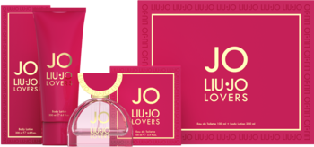 LIU JO Lovers Jo ,zestaw dla kobiet, woda toaletowa 100 ml + balsam do ciała 200 ml,kompozycja-2