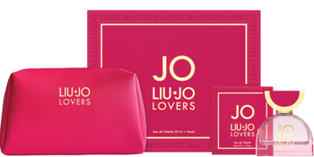 LIU JO Lovers Jo ,zestaw dla kobiet, woda toaletowa 50 ml + kosmetyczka,kompozycja-2
